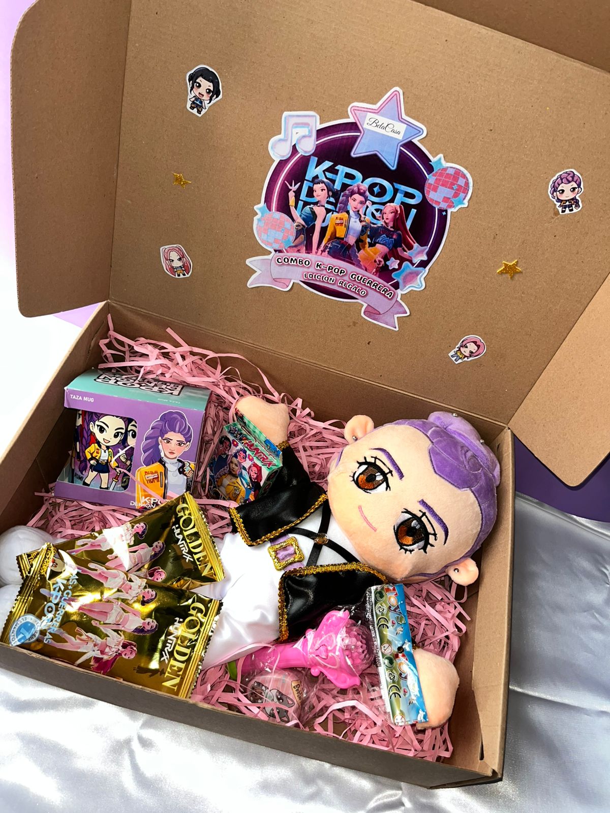 Combo K-Pop Guerrera – Edición Especial de Regalo 🎀✨