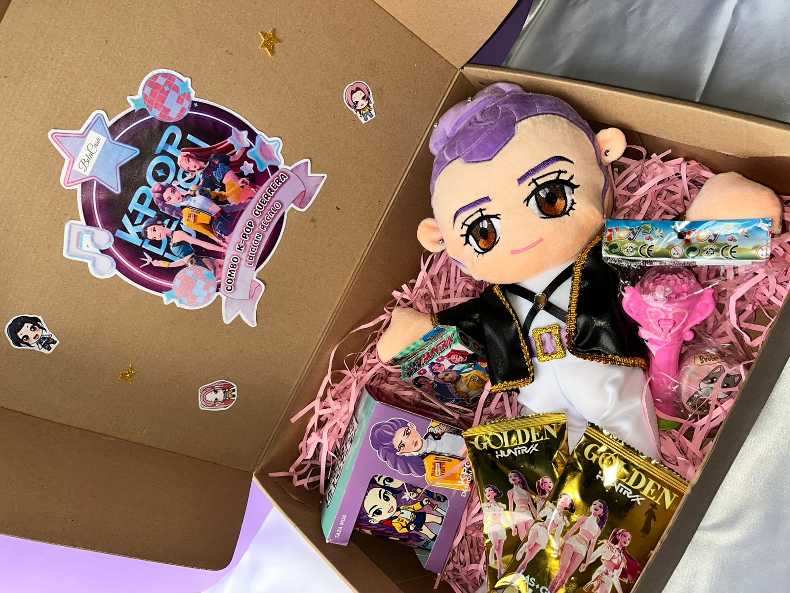 Combo K-Pop Guerrera – Edición Especial de Regalo 🎀✨